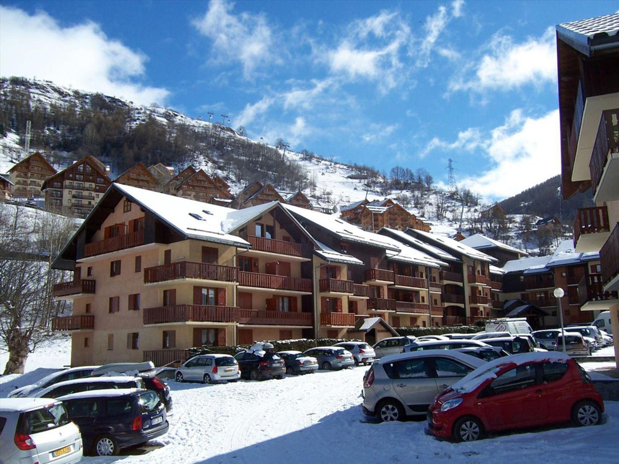 Apartamento Studio Cabine Pour 3 Personnes Avec Balcon Ouest, Au Centre De Valloire, Proche Commerces Et Ski - Fr-1-263-461 Exterior foto